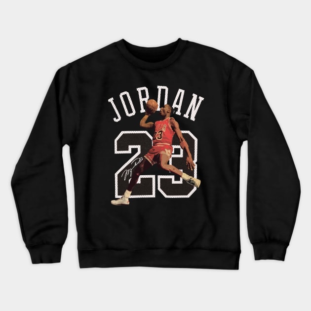 MJ 23 Bulls Jersey Crewneck Sweatshirt by MJ23STORE